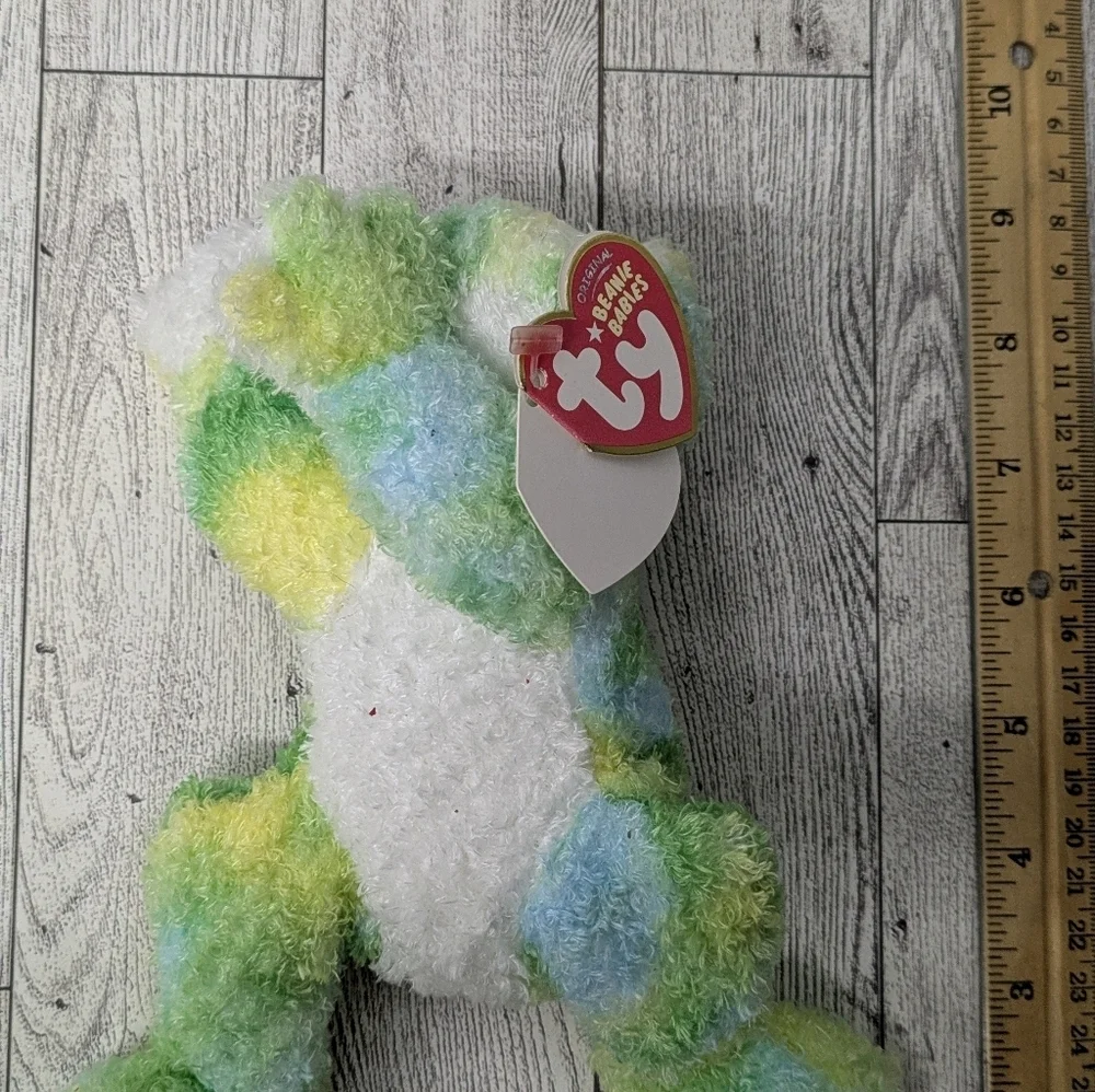 Ty Webley Stuffed Animal - Green and Yellow